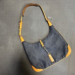 Coach Denim & Leather Purse